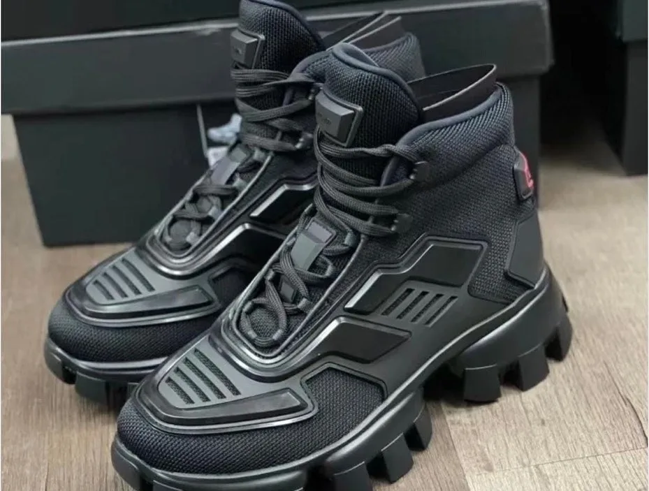 Prada Cloudbust Thunder high-top boot photo 2