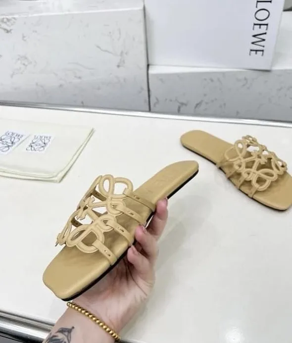 Loewe Anagram Flat Mule