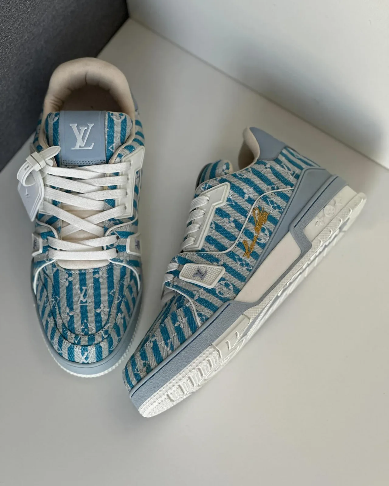 Louis Vuitton High-Top Sneaker