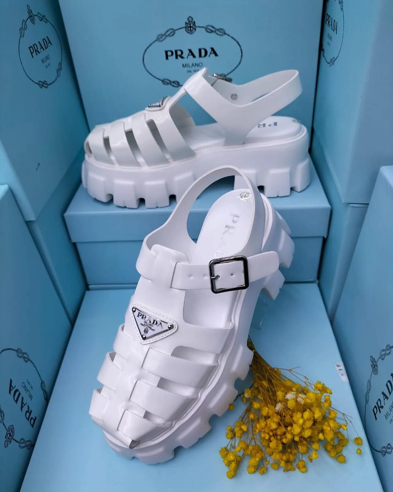 Prada Slide Sandal
