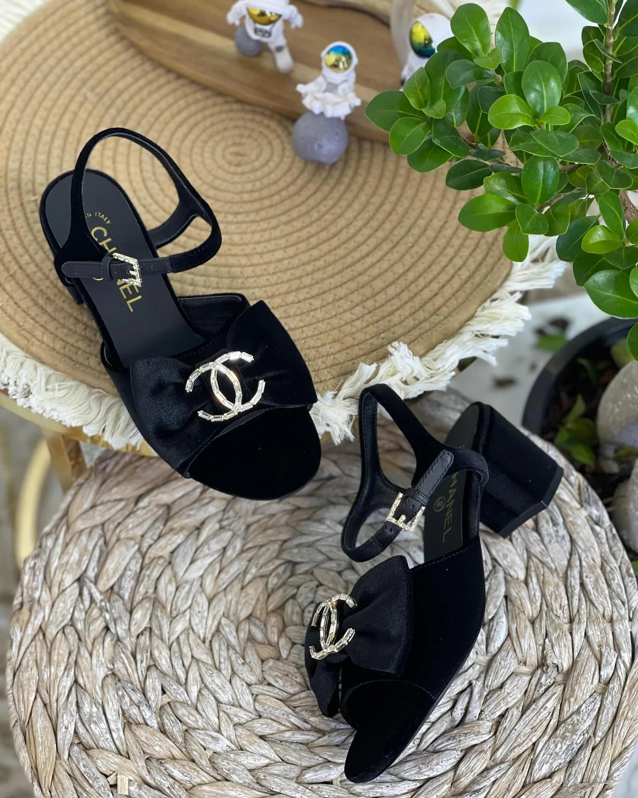 Chanel CC Heel Sandal photo 5