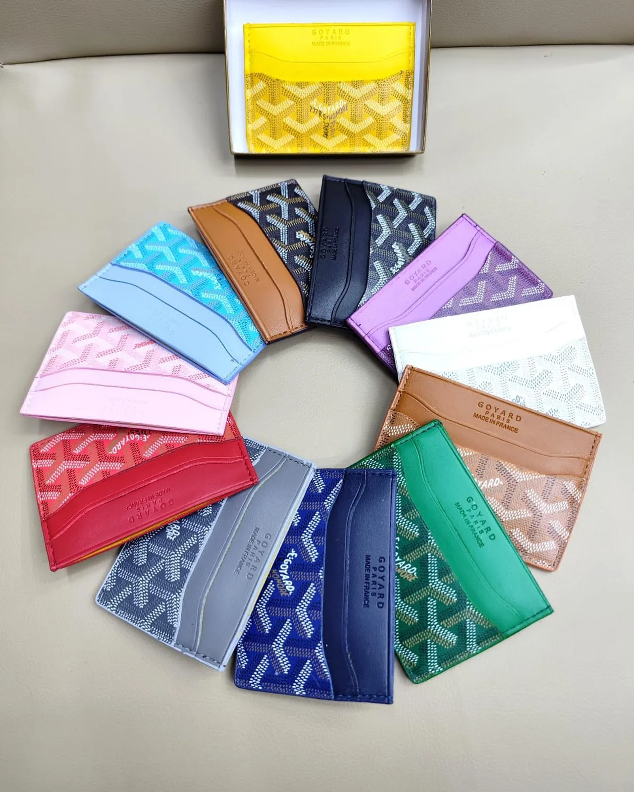 Goyard Card Holder Wallet