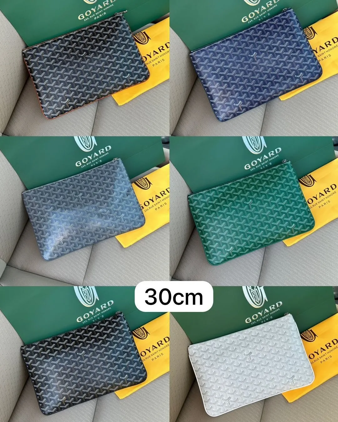 Goyard Zip Clutch photo 2