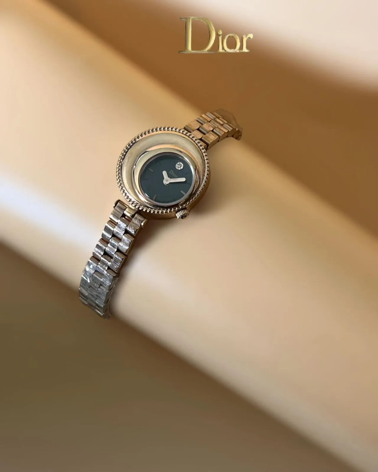 Dior ladies diamond bracelet watch photo 2