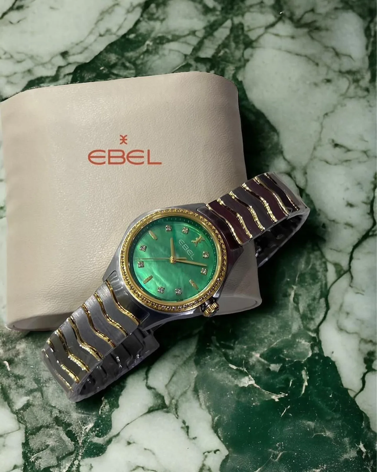 Ebel ladies round bracelet watch photo 2