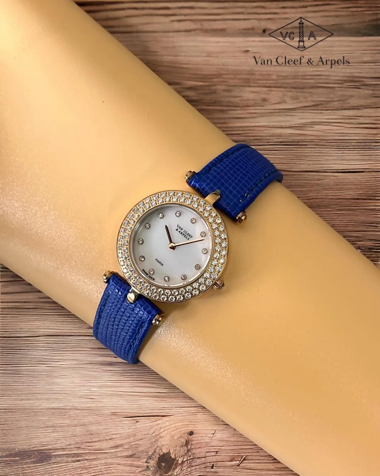 Van Cleef & Arpels Alhambra Diamond Watch