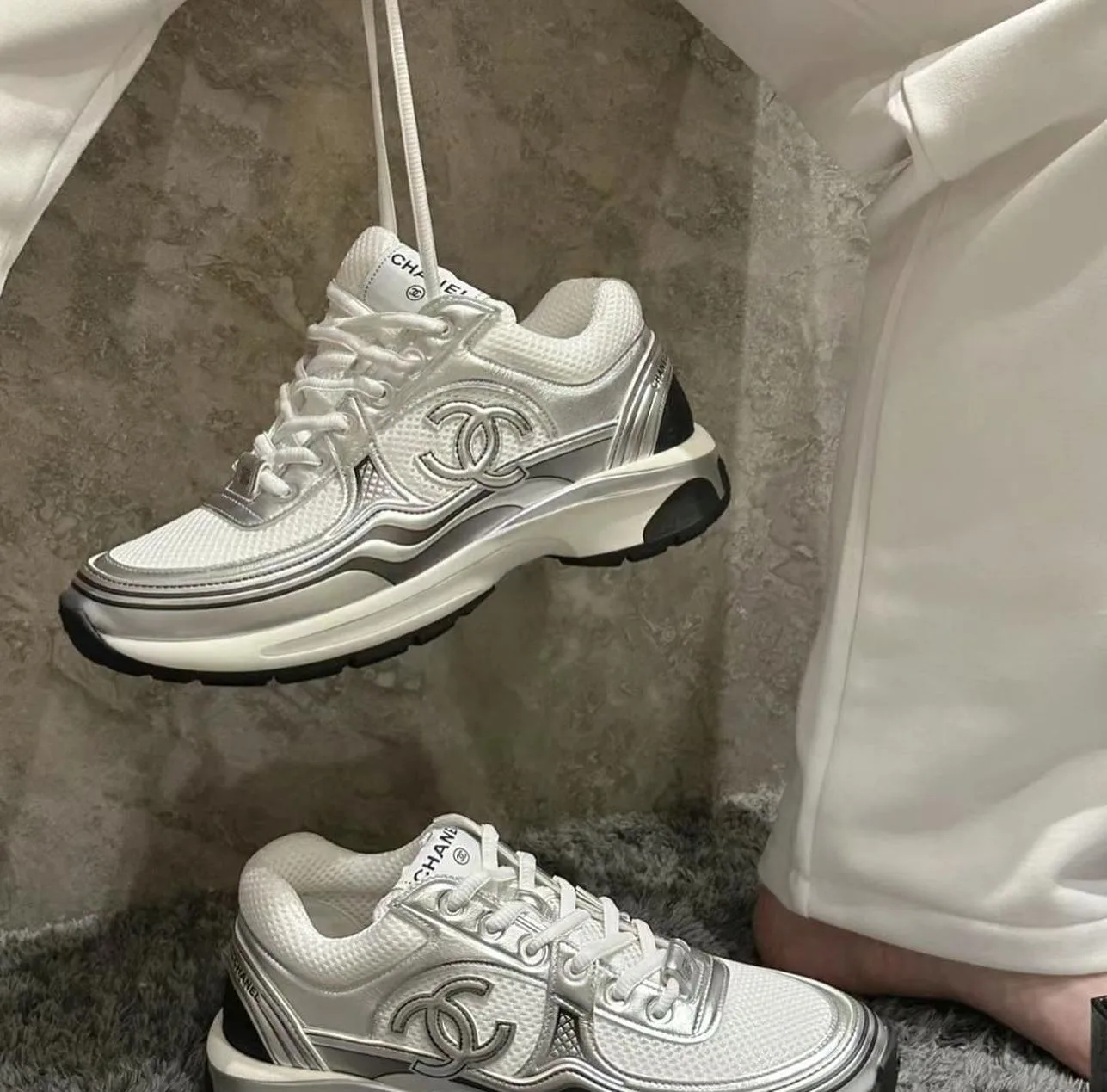 Chanel chunky runner sneaker